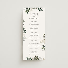 Wedding Programs