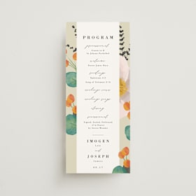 Wedding Programs