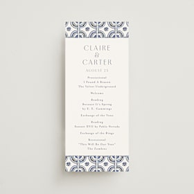 Wedding Programs