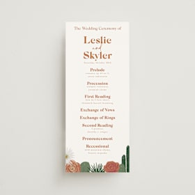 Wedding Programs