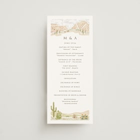 Wedding Programs
