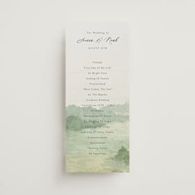 Wedding Programs