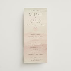 Wedding Programs