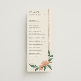 Wedding Programs