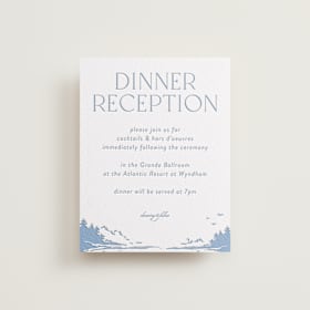 Letterpress Reception Cards