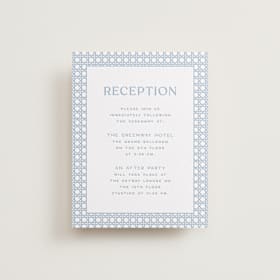 Letterpress Reception Cards