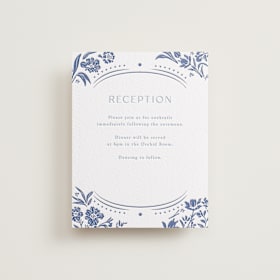 Letterpress Reception Cards