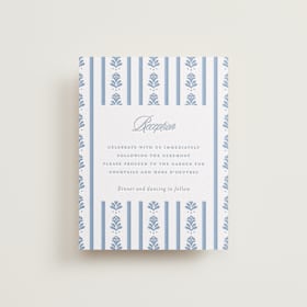 Letterpress Reception Cards