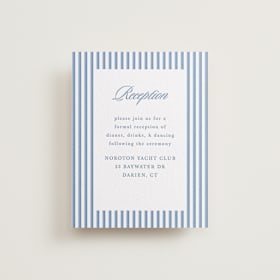 Letterpress Reception Cards