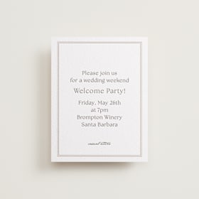 Letterpress Rehearsal Dinner Cards
