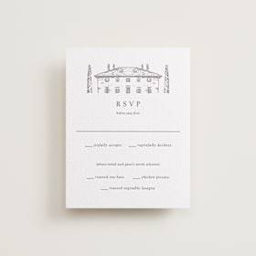 Letterpress RSVP Cards