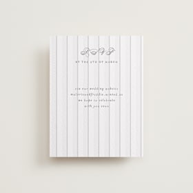 Letterpress RSVP Online Enclosure Cards