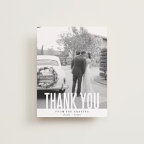 Wedding Thank You Cards
