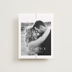 Foil-Pressed Wedding Thank You Cards