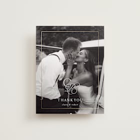 Foil-Pressed Wedding Thank You Cards