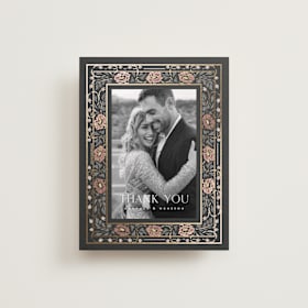 Foil-Pressed Wedding Thank You Cards