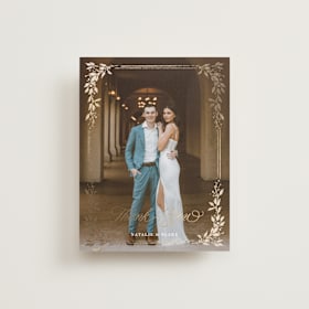 Foil-Pressed Wedding Thank You Cards