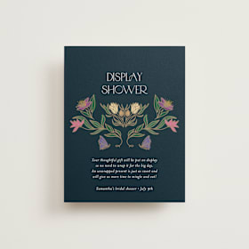 Bridal Shower Insert Cards
