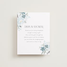 Bridal Shower Insert Cards