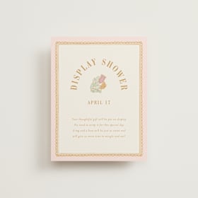 Bridal Shower Insert Cards