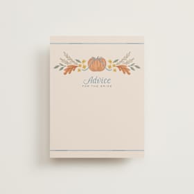 Bridal Shower Insert Cards