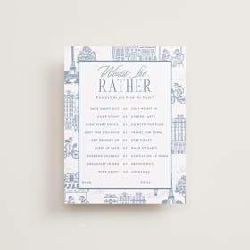 Bridal Shower Insert Cards