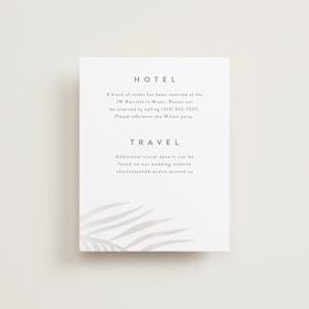 Gloss-Press® Direction Cards