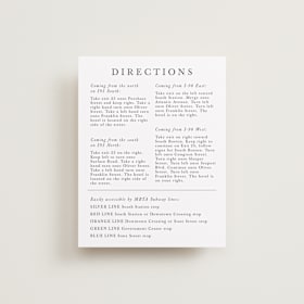 Direction Cards