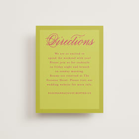 Direction Cards