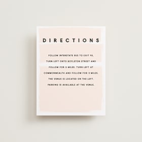 Direction Cards