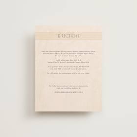 Direction Cards