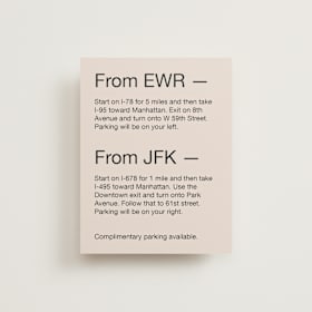 Direction Cards