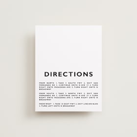 Direction Cards