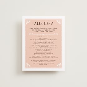 Direction Cards