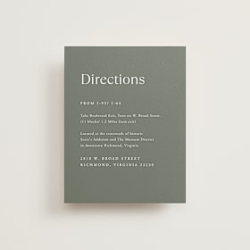 Direction Cards
