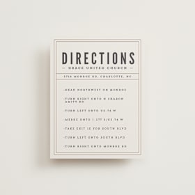 Direction Cards