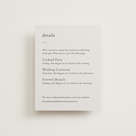 Direction Cards