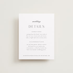 Direction Cards