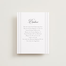Direction Cards