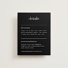 Direction Cards
