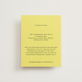 Direction Cards