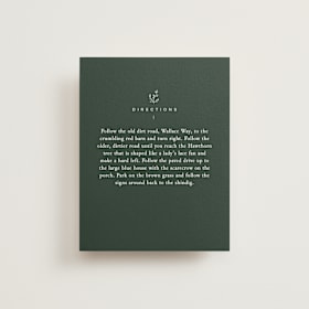 Direction Cards