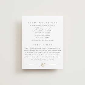 Direction Cards