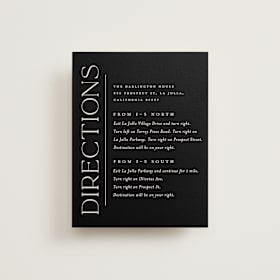 Direction Cards