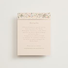 Foil-Pressed Direction Cards