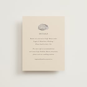 Foil-Pressed Direction Cards
