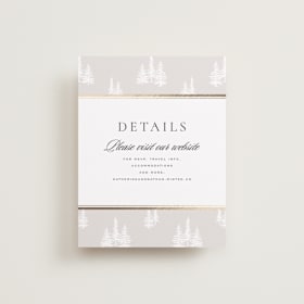 Foil-Pressed Direction Cards