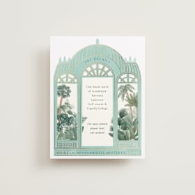 Foil-Pressed Direction Cards