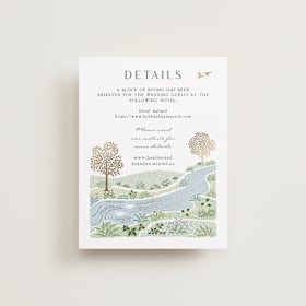 Foil-Pressed Direction Cards