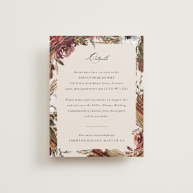 Foil-Pressed Direction Cards